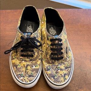 Vans Nintendo x Authentic 'Duck Hunt' collaboration sneakers.